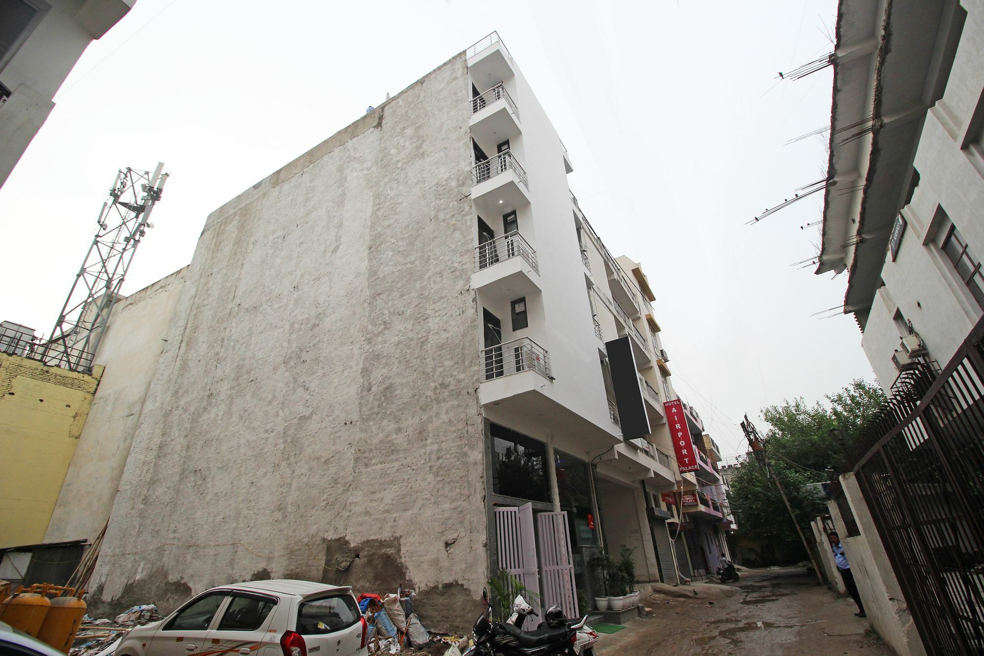 Hotel Tourist Palace New Delhi Buitenkant foto